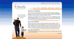 Desktop Screenshot of 4ubenefits.com