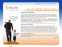 Tablet Screenshot of 4ubenefits.com